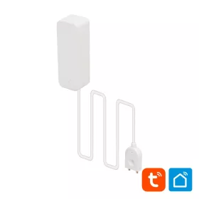   Home HSWAS vízszivárgás érzékelő, mosógép, mosogatógép, kazán, szivattyú, Smart Life, Tuya Smart, okos otthon, telefonos értesítés, auto