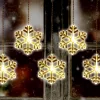 Home KAF 8/F LED-es hókristály fényfüggöny, 0,9 m / 8 db melegfehér LED akril hókristályban, átlátszó vezeték, hálózati adapter, kül- és