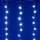 HOME KAF50WH LED-es hópehely fényfüggöny, 1,35 m, 50 db hidegfehér LED, hálózati tápellátás, beltéri kivitel
