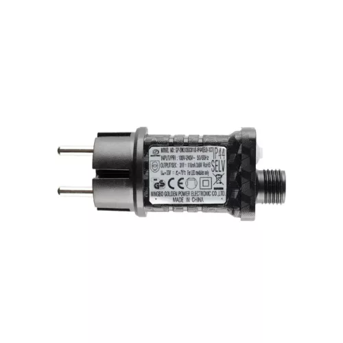 HOME KKL512DWH DOT LED-es fényfüzér, 500db hidegfehér LED, 35m hosszú, 8+4 funkció, átlátszó vezeték, adapteres tápellátás, kül- és belt