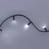 Home LED248WH LED fényfüzér, 240db hidegfehér LED, 23,9m hosszúságú, 8 program időzítővel, zöld vezeték, adapteres tápellátás, kül- és b