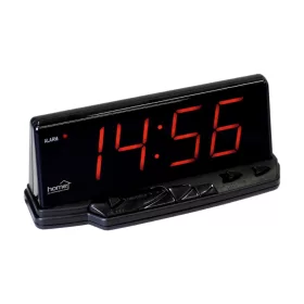   Home LTC 02 digitális LED ébresztőóra, 46 mm magas időkijelzés, állítható fényerő, ébresztés sípolással, szundifunkcióval, elemes vagy h