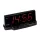 Home LTC 02 digitális LED ébresztőóra, 46 mm magas időkijelzés, állítható fényerő, ébresztés sípolással, szundifunkcióval, elemes vagy h