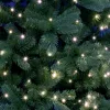 Home ML 250G/WH micro LED-es fényfüzérköteg, 250 db hidegfehér micro LED, 10 ágú, vékony, zöld színű vezeték, hálózati adapter, kül- és 