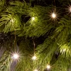 Home ML 30/WW micro LED-es fényfüzér, 2,9 m / 30 db melegfehér micro LED, állófényű, kapcsolható és időzíthető, átlátszó vezeték, elemes