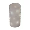 Home MLF 26/WH micro LED-es fényfüzér, 2 m / 20 db hidegfehér micro LED, állófényű, átlátszó vezeték, időzíthető, gombelemes, lapos elem