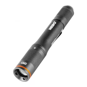   NEBO NEB-POC-0006-G Columbo 100 zseblámpa, 100 lm - 35 lm, IP67, 4x zoom, acél zsebcsipesz