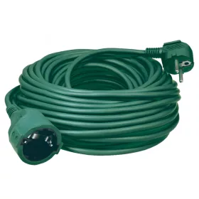   Home NV 2-5/GR/1,5 hosszabbító, 5 m, H05VV-F 3G1,5 mm2 kábel, IP 20 kivitel, 250V~/16A/3680W, pipa alakú dugó és egyenes lengő aljzat, z