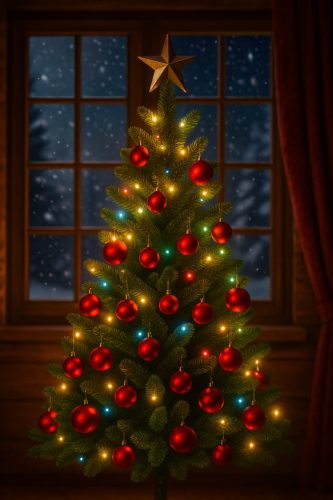 U20BAT-B-6 Műfenyő 180 cm 