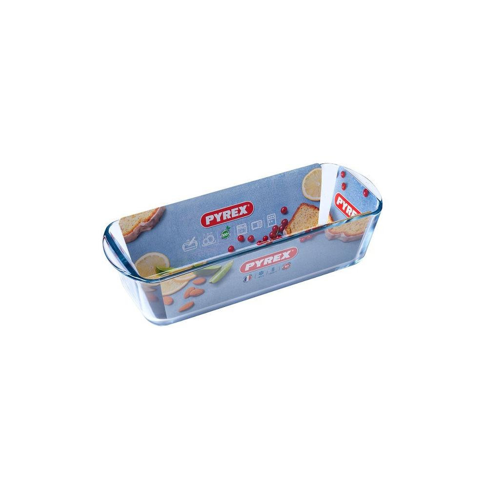 PYREX üveg püspökkenyér forma 31x12x8 cm 1,7 liter